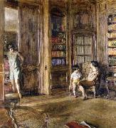 Edouard Vuillard, In the Library
